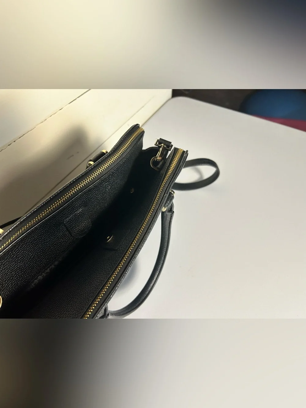 Kate Spade Chester Street Black Pebbled Leather Satchel with Tassel Zip